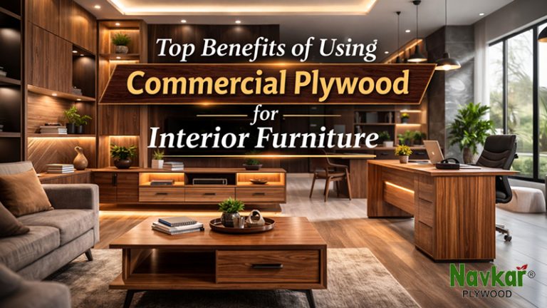 Top Benefits of Using Commercial Plywood for Interior Furniture