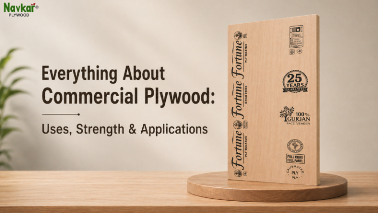 Everything About Commercial Plywood: Uses, Strength & Applications