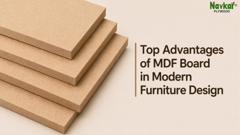 Top Advantages of MDF Board in Modern Furniture Design