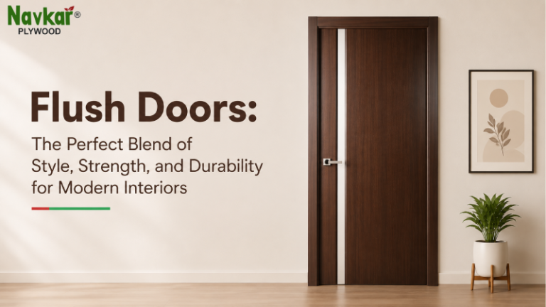 Flush Doors: The Perfect Blend of Style, Strength, and Durability for Modern Interiors