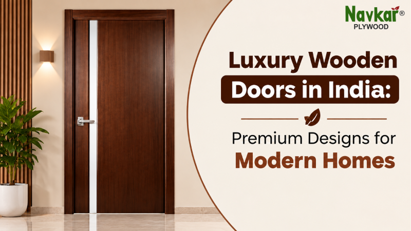 Luxury Wooden Doors in India: Premium Designs for Modern Homes