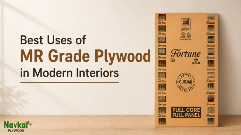 Best Uses of MR Grade Plywood in Modern Interiors