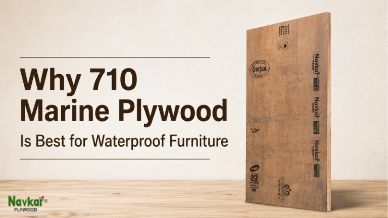 Why 710 Marine Plywood Is Best for Waterproof Furniture